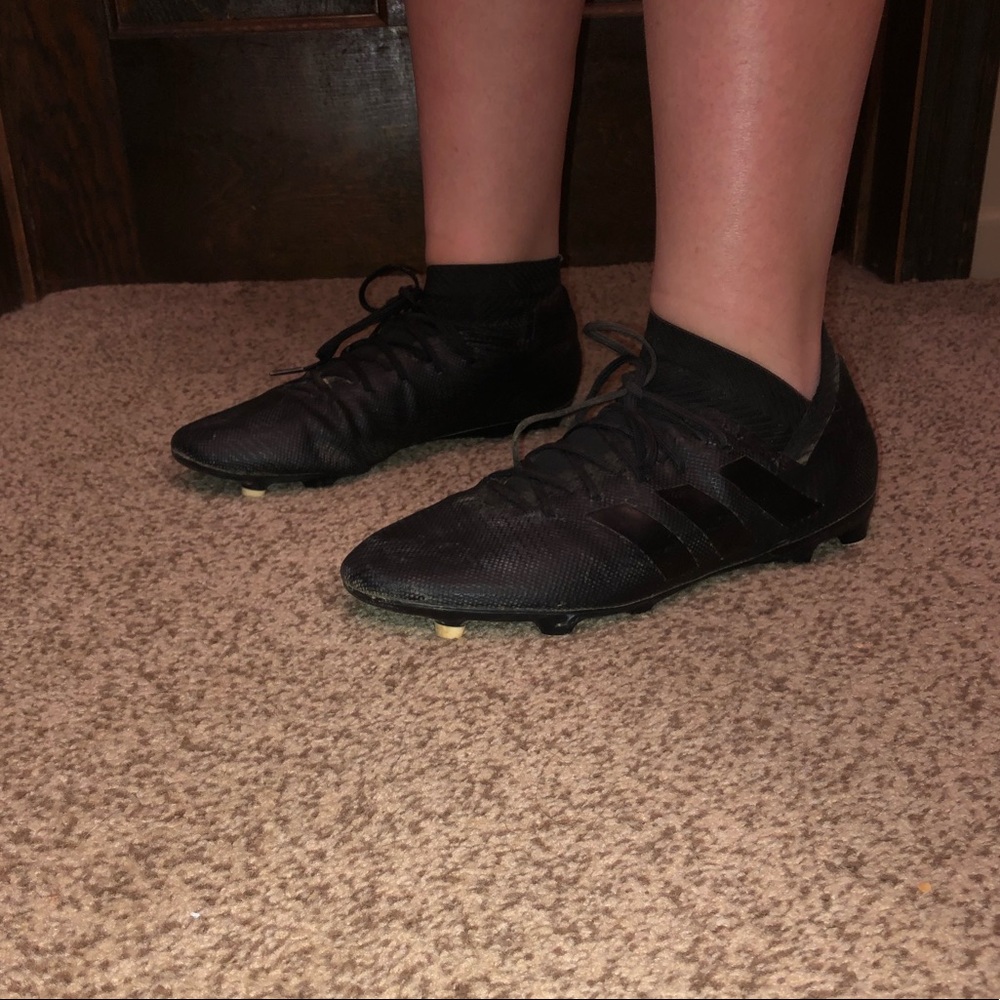 Black Adidas cleats Pt 2